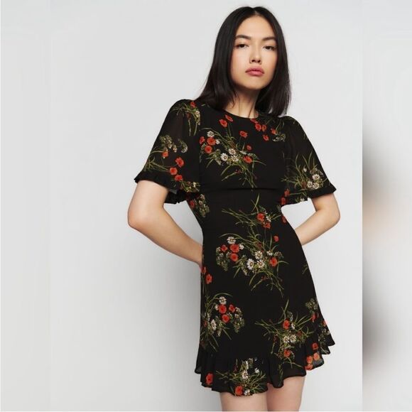 Reformation Alaina dress in Robyn size 0 - Picture 1 of 5